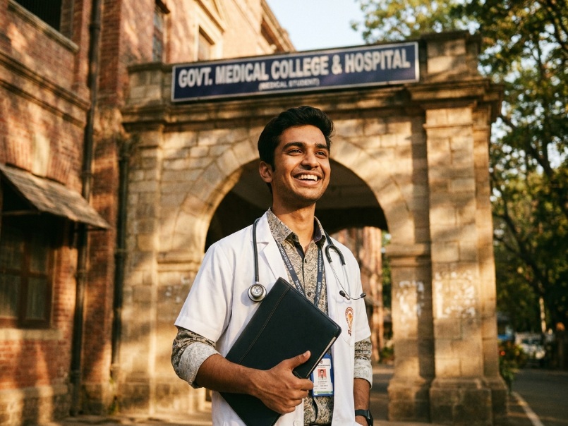 Confident student after Aamaya