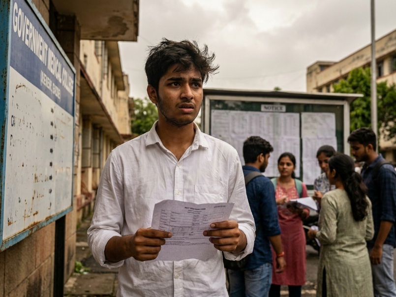 Student stressed before counselling